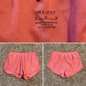 5/$25 | Nike Coral Athletic Dri-FIT Shorts